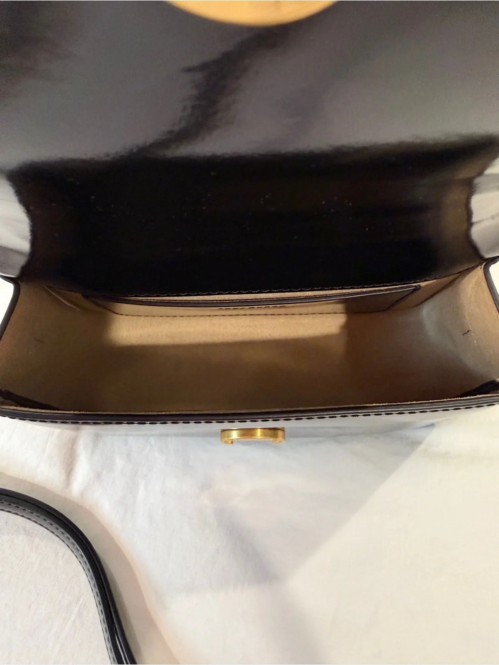 Tory Burch Black Mini Top Handle Crossbody Bag